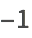 -1 -1