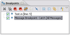 Message Breakpoints