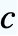 c