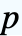 p