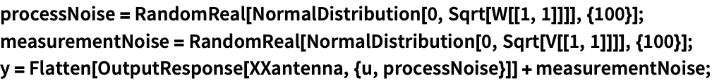 Construct A Kalman Filter For A Stochastic System