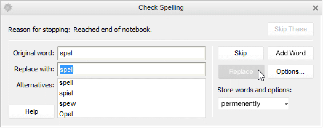 Spell check suggestion is turned off ---> (picture included) - Microsoft  Community