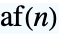 TemplateBox[{n}, AlternatingFactorial]