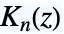 TemplateBox[{n, z}, BesselK]