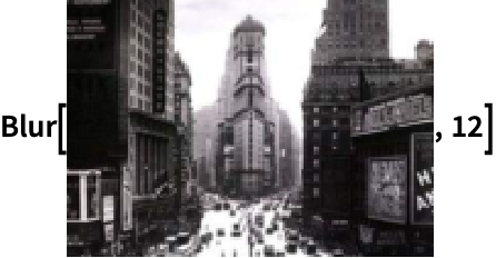 Blur Wolfram言語ドキュメント