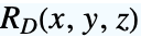 TemplateBox[{x, y, z}, CarlsonRD]