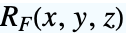 TemplateBox[{x, y, z}, CarlsonRF]