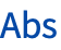 TemplateBox[{Abs, paclet:ref/Abs}, RefLink, BaseStyle -> {InlineFormula}]
