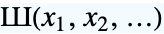 TemplateBox[{{{x, _, 1}, ,, {x, _, 2}, ,, ...}}, DiracCombSeq]