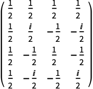 FourierMatrix—Wolfram 语言参考资料 FourierMatrix—Wolfram 语言参考资料