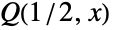 TemplateBox[{{1, /, 2}, x}, GammaRegularized]