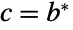 c=TemplateBox[{b}, Conjugate]