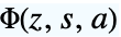 TemplateBox[{z, s, a}, HurwitzLerchPhi]