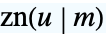TemplateBox[{u, m}, JacobiZN]
