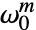 TemplateBox[{omega, 0, m}, Subsuperscript]
