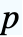 p