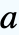 a