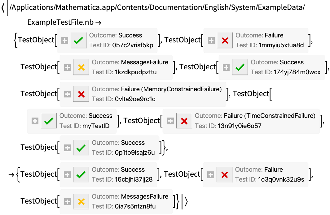 Using the Testing Framework—Wolfram Language Documentation