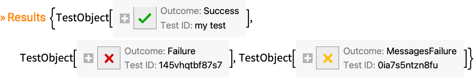 Using the Testing Framework—Wolfram Language Documentation