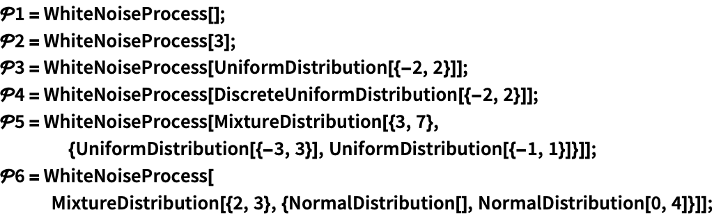 WhiteNoiseProcess—Wolfram 语言参考资料
