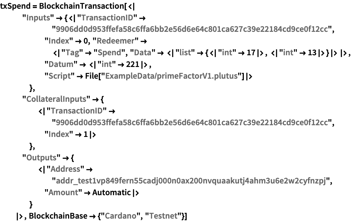 BlockchainTransactionSign—Wolfram Documentation