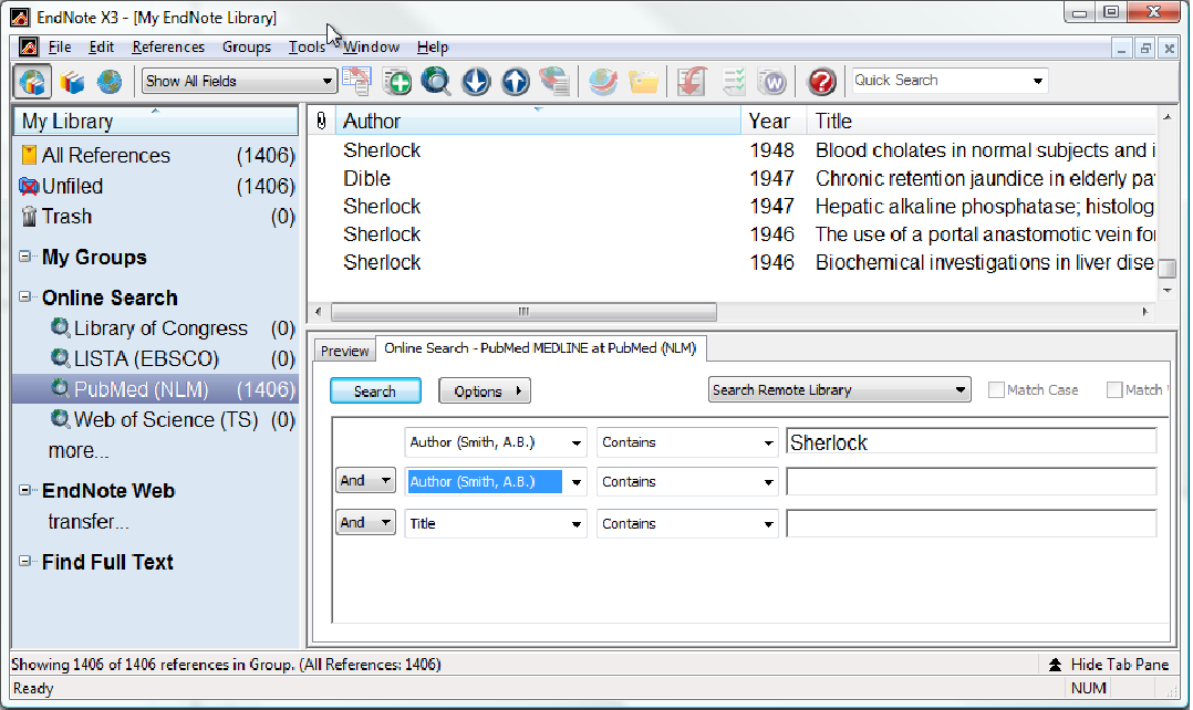 style customization for endnote online