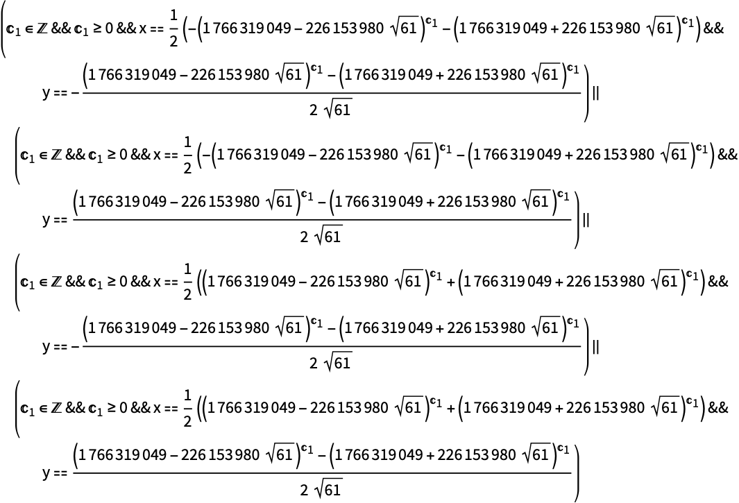 ディオファントス多項式系 Wolfram言語ドキュメント