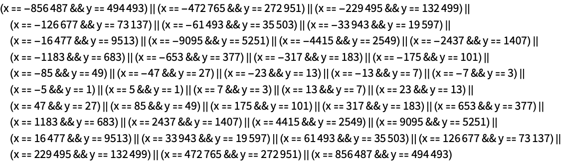 ディオファントス多項式系 Wolfram言語ドキュメント