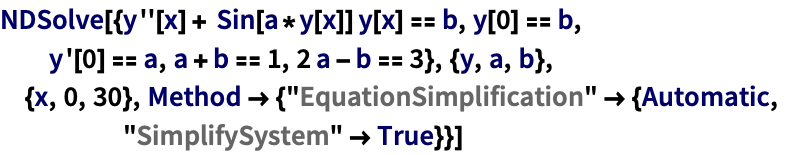 微分代数方程式の数値解法—Wolfram言語ドキュメント