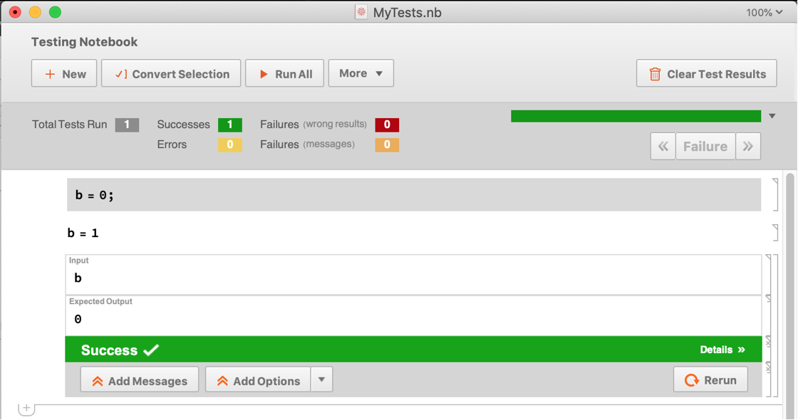 Using the Testing Framework—Wolfram Language Documentation