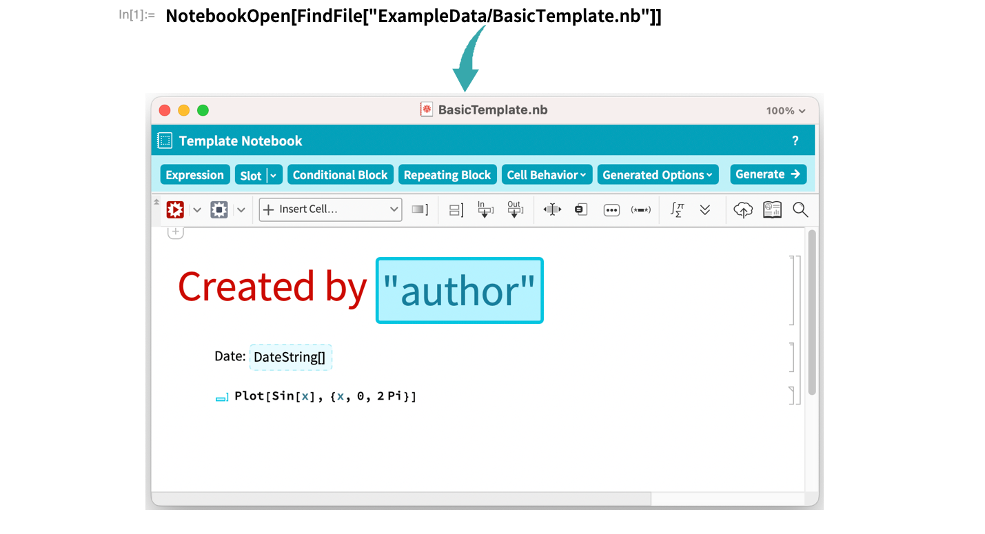 レポートをpdfとして生成する Wolfram言語ドキュメント