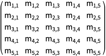 Get Parts of a Matrix Wolfram Language Documentation