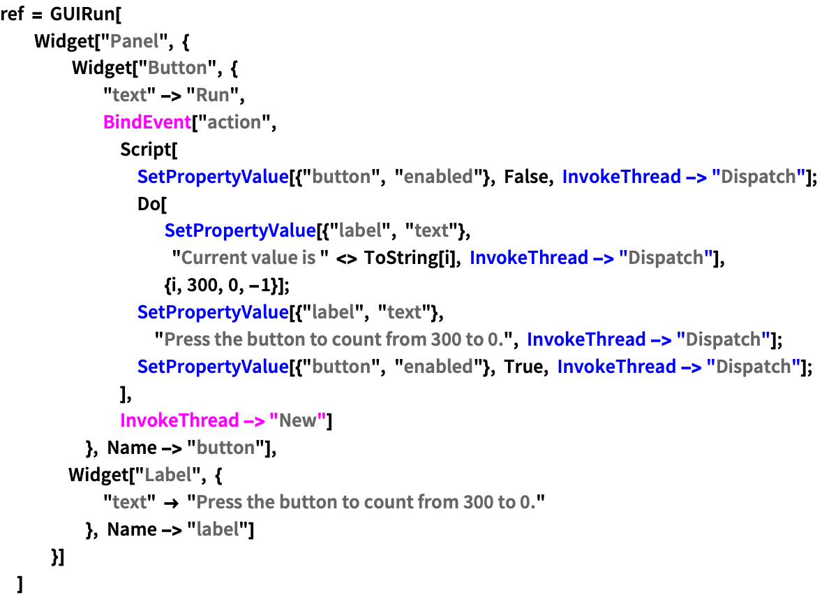 Threads—Wolfram Language Documentation