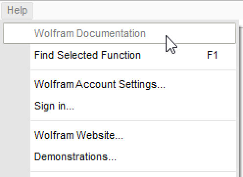 Find Information about Functions—Wolfram Documentation