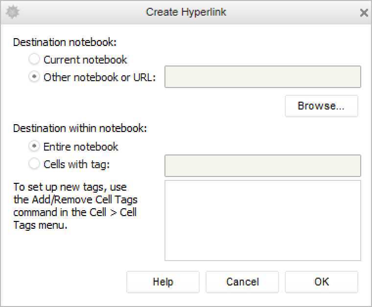 Insert a Hyperlink—Wolfram Documentation