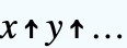 x⌃︀y⌃︀... x⌃︀y⌃︀...