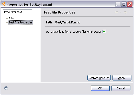 Test File Properties